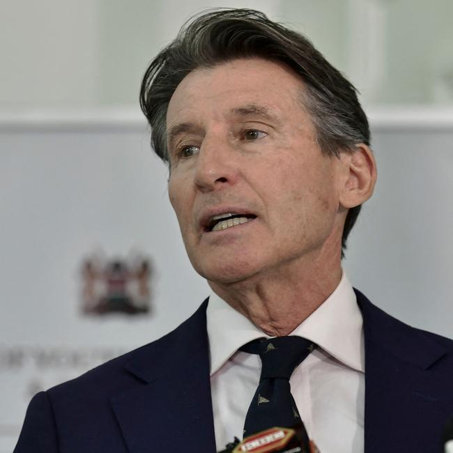 World Athletics chief Sebastian Coe.