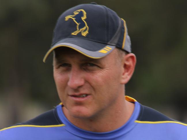 Brumbies backs coach Peter Hewat