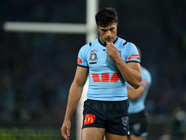 State of Origin Game 1, New South Wales v Queensland - Joseph-Aukuso Sua'ali'i, Send off, Dejection, Picture: NRL Photos