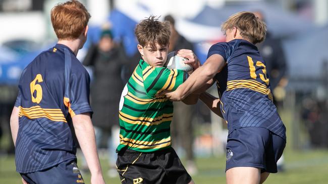 Gordon player Ash Graham in a 16s match.