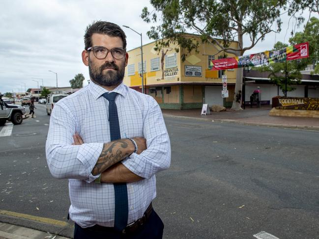 Alice Springs Town Council mayor Matt Paterson has spoken about the CAFL situation. Picture Mark Brakee