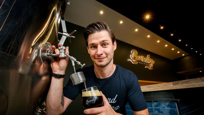 Burnley Brewing head brewer Michael Stanzel. Picture: Nicole Cleary