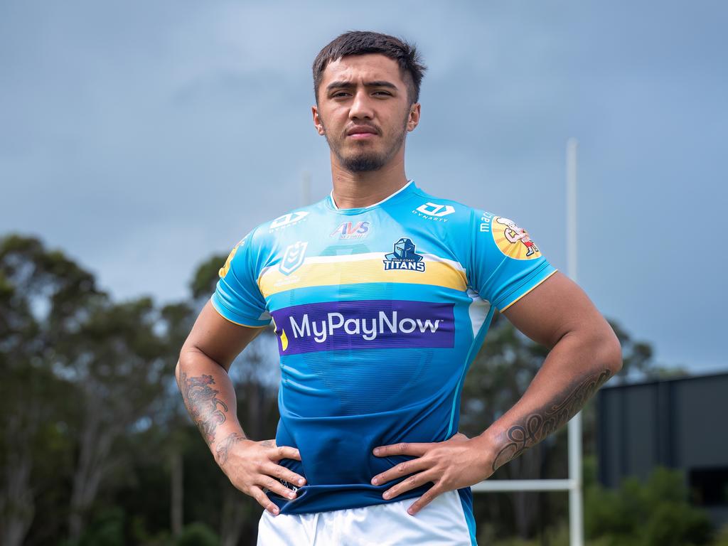 Klese Haas in line to replace injured David Fifita in round 1. Picture: Gold Coast Titans.