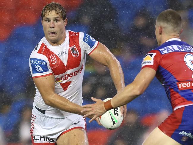 Jack de Belin has never looked the player he was since returning to the NRL. Picture: Scott Gardiner/Getty Images