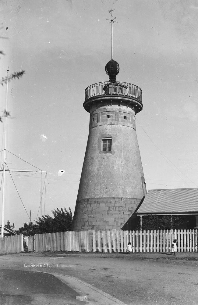 Alfred Elliott, The Observatory on Wickham Terrace, Spring Hill 1895, print from glass plate negative. City of Brisbane Collection, Museum of Brisbane - New Light: Photography Now + Then exhibition at Museum of Brisbane Picture Supplied