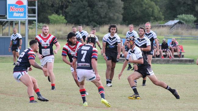 While the results might not have gone their way, the Kyogle Turkeys have competed well this season. Photo: Lower Clarence Magpies RLFC