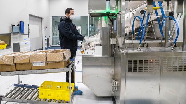 CSL’s factory in Broadmeadows in Melbourne’s north. Picture: Aaron Francis