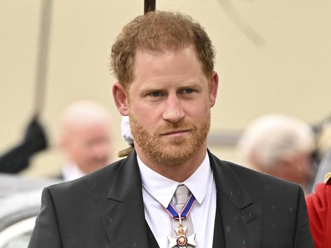 FILE PICS -  LONDON, ENGLAND - MAY 06: Prince Harry, Duke of Sussex arrives for the Coronation of King Charles III and Queen Camilla at Westminster Abbey on May 6, 2023 in London, England. The Coronation of Charles III and his wife, Camilla, as King and Queen of the United Kingdom of Great Britain and Northern Ireland, and the other Commonwealth realms takes place at Westminster Abbey today. Charles acceded to the throne on 8 September 2022, upon the death of his mother, Elizabeth II. (Photo by Andy Stenning  - WPA Pool/Getty Images)