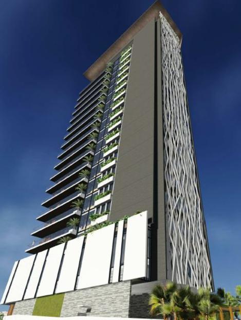 The proposed absolute beachfront tower