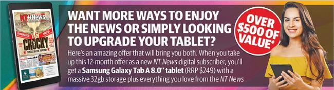 <a href="https://www.ntnews.com.au/lifestyle/great-samsung-galaxy-tablet-offer-for-new-12month-nt-news-digital-subscribers/news-story/6d4787c68909d3a26403e35d9d7e64f5"></a>