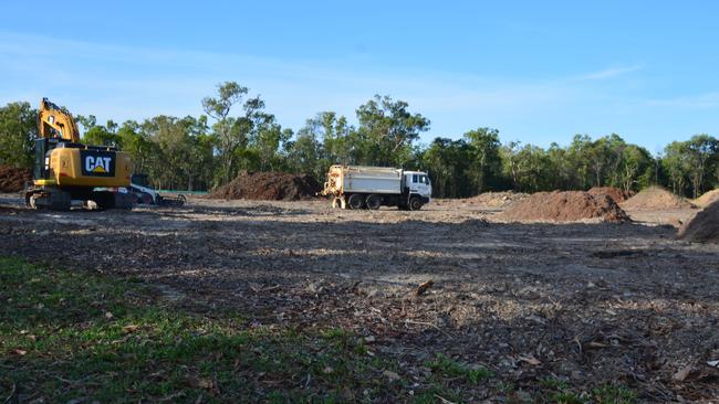 In 2021 land clearing at Kewarra St was done by Liral Investments. Bushland was bulldozed to make way for the development. Picture: supplied.