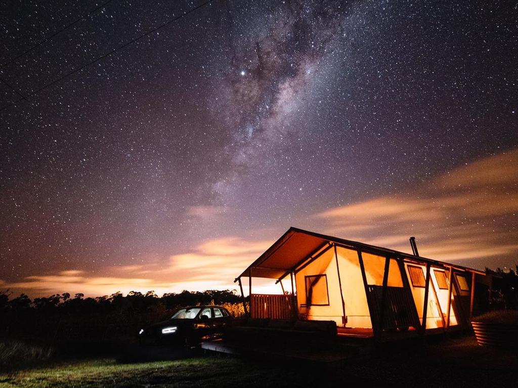 Nashdale Lane Glamping is the ultimate in luxury camping.