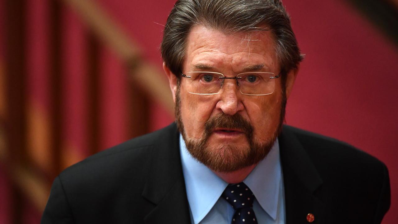 Senator Derryn Hinch says schools that throw out gay teens or teachers should be stripped of government funding. Picture: AAP Image/Mick Tsikas