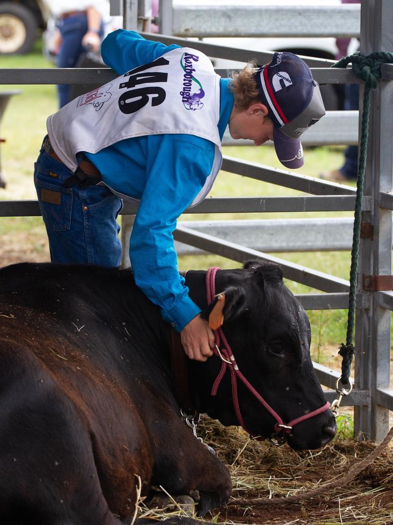 It was clear camp attendees such as Regan Pike had a love for their cattle.