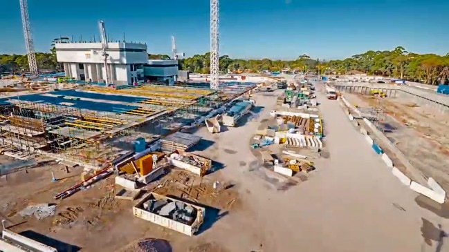 Northern Beaches Hospital time-lapse