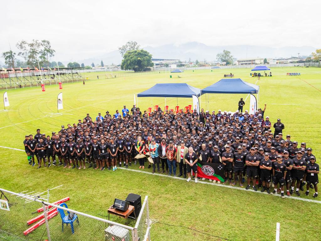 The inaugural NRL Bid Championships were held in Goroka, PNG, in July. Picture: Mathias Yoba