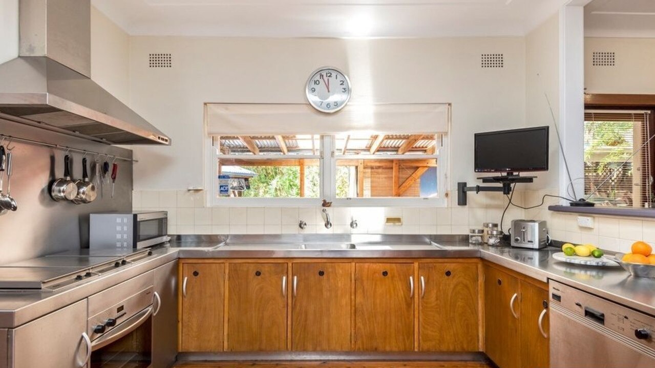 The kitchen at 14 Cross St, Pymble when it was listed in 2020. Picture: Supplied