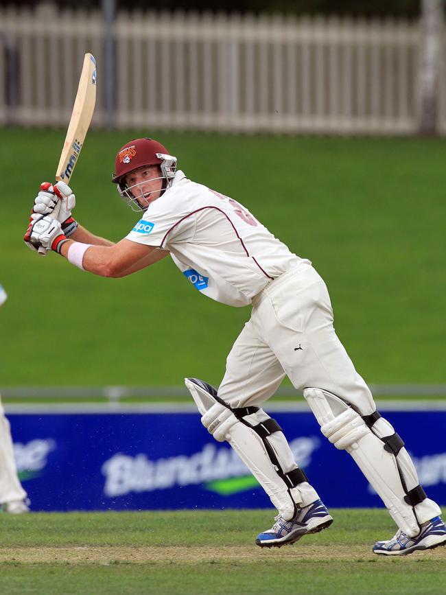 Gale batting for Queensland at Bellerive Oval in 2012.