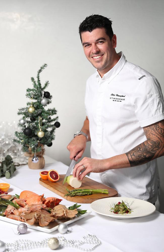 Chef Ollie Hansford has shared his Christmas lunch savings tips. Picture: Peter Wallis