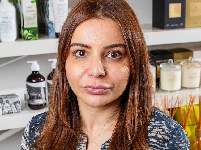 Sia Psicharis, pictured in her Balaclava skin clinic. Kickstart Victoria campaign. Picture: Mark Stewart