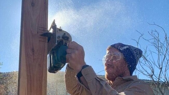 Nick Vlastuin on the tools at his Torquay home.