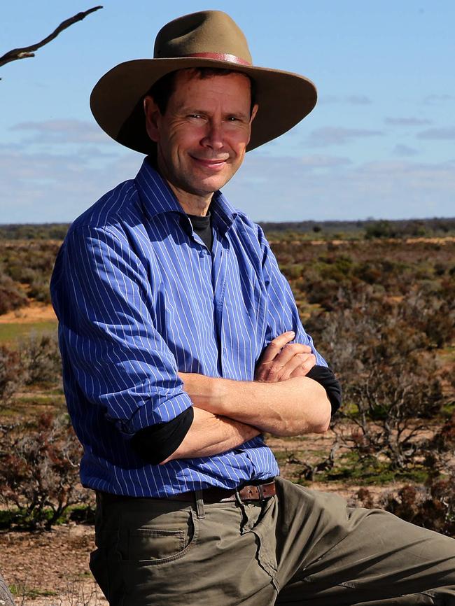 The Outback hat is perfect for working on the land.