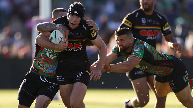 The Panthers belted the Rabbitohs 56-12 in Dubbo in Round 11. Picture: Mark Kolbe/Getty Images