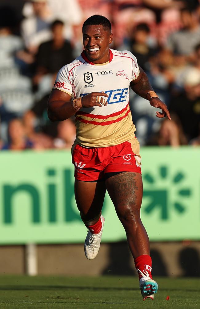 Tesi Niu is hoping to notch up his 50th NRL game this year. Picture: Getty Images