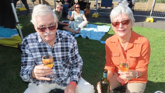 Phil and Anne Kearse at the Relish Food & Wine Festival.