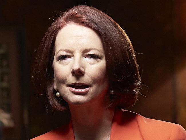 STRICTLY EMBARGOED UNTIL SUNDAY SEPT 21. Former Prime Minister Julia Gillard with journalist Ray Martin in her first interview since losing the leadership last year.