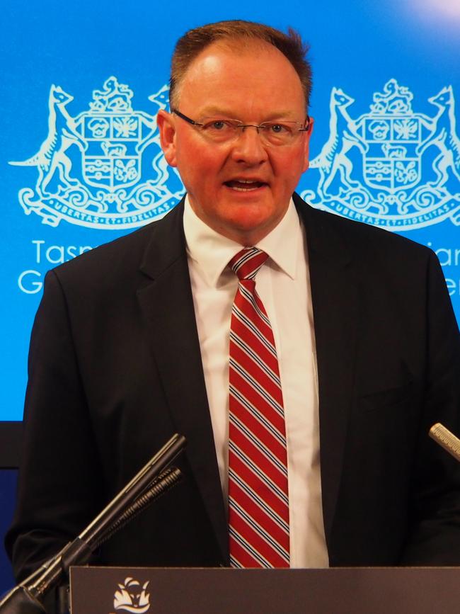 Housing Minister Roger Jaensch.