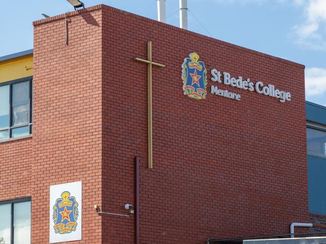 St Bede’s Grammar denies students will be stopped from going to the bathroom. Picture: David Geraghty