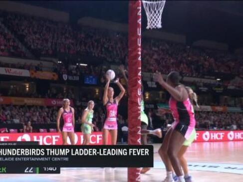 Thunderbirds thump ladder-leading Fever