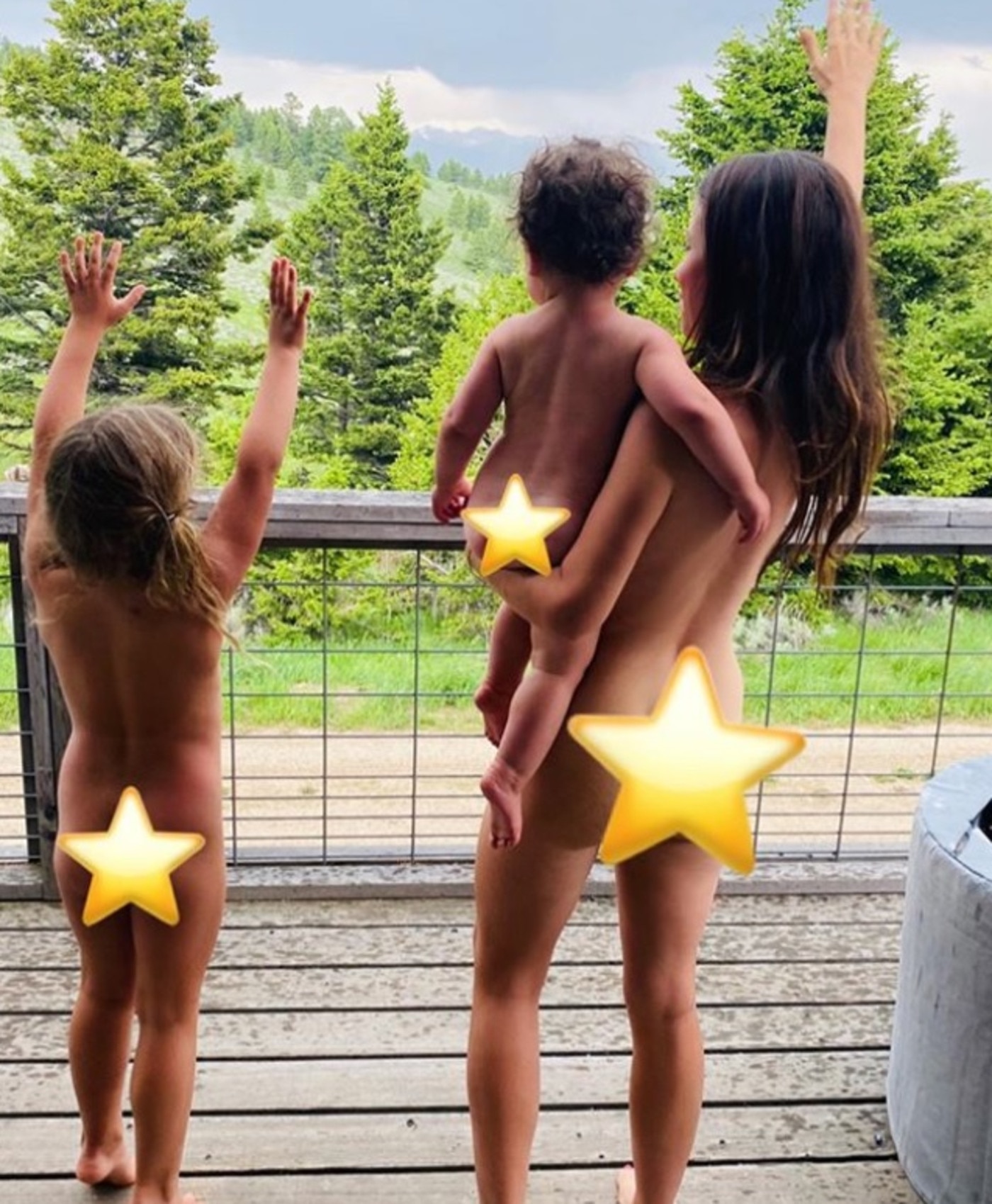 Tammin Sursok, 36, latest Instagram post has divided fans, with some labelling the cheeky nude photo ‘beautiful’, while others brand it ‘strange’. Picture: Instagram/TamminSursok