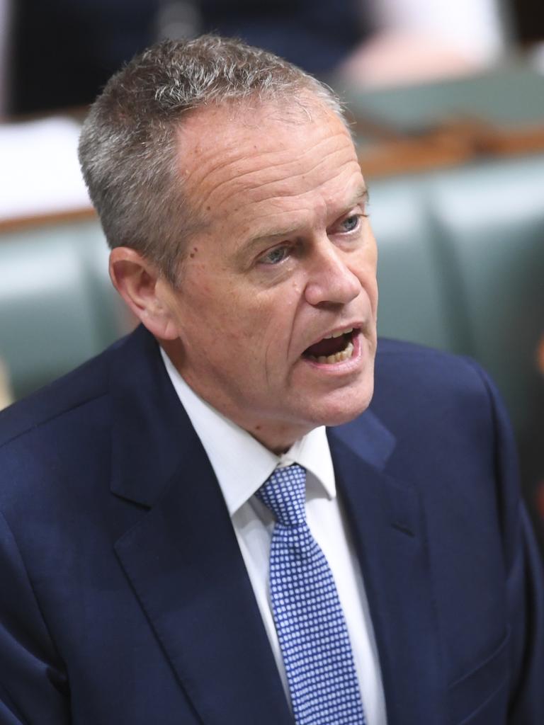 Labor leader Bill Shorten. Picture: AAP Image/Lukas Coch