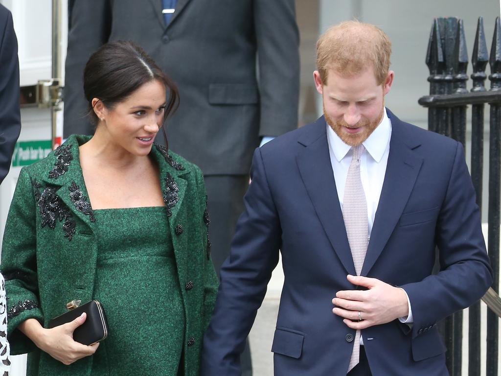 The couple have likely not found out the sex of their unborn child because of royal custom. Picture: TREVOR ADAMS / MATRIXPICTURES.CO.UK 