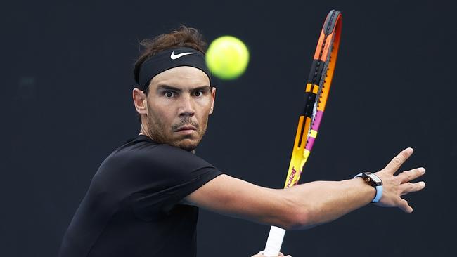 Rafael Nadal says Djokovic could have avoided this situation if he was vaccinated. (Photo by Daniel Pockett/Getty Images)