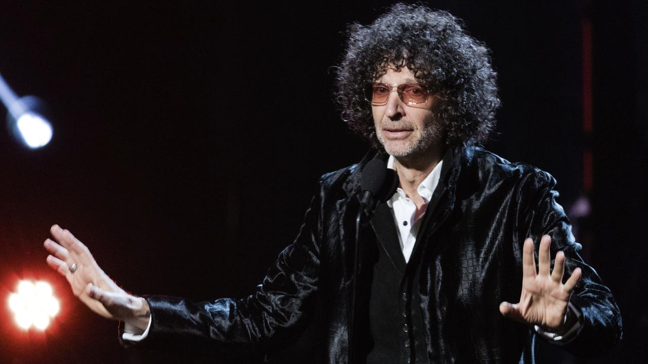 Howard Stern at the 2018 Rock and Roll Hall of Fame Induction Ceremony.