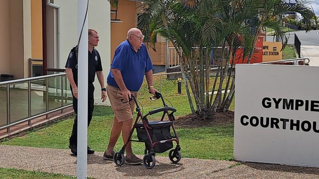 Dennis Mervyn Middleton, 69, Gympie Magistrates Court, pleaded guilty to stealing $9000 from a wheelchair-bound woman.