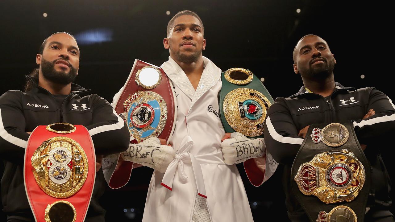 Anthony Joshua wants that Deontay Wilder. 
