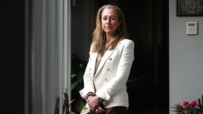 Lillian Kline, head of philanthropy for the Victor Smorgon group, at home in Melbourne on Friday. Picture: Luis Enrique Ascui