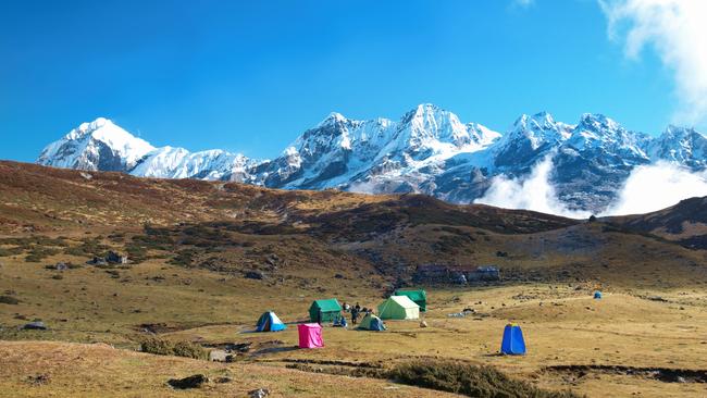 Kangchenjunga in the Himalayas.