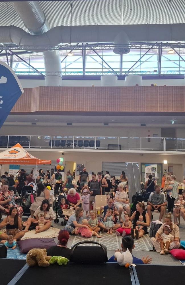 A packed out Palmerston Recreation Centre for Children's Week 2024. Picture: Just Peachy Productions