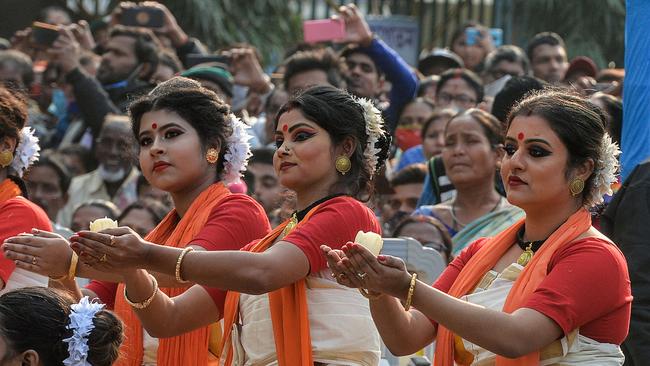 Hindi is the most widely spoken language in India. Picture: AFP