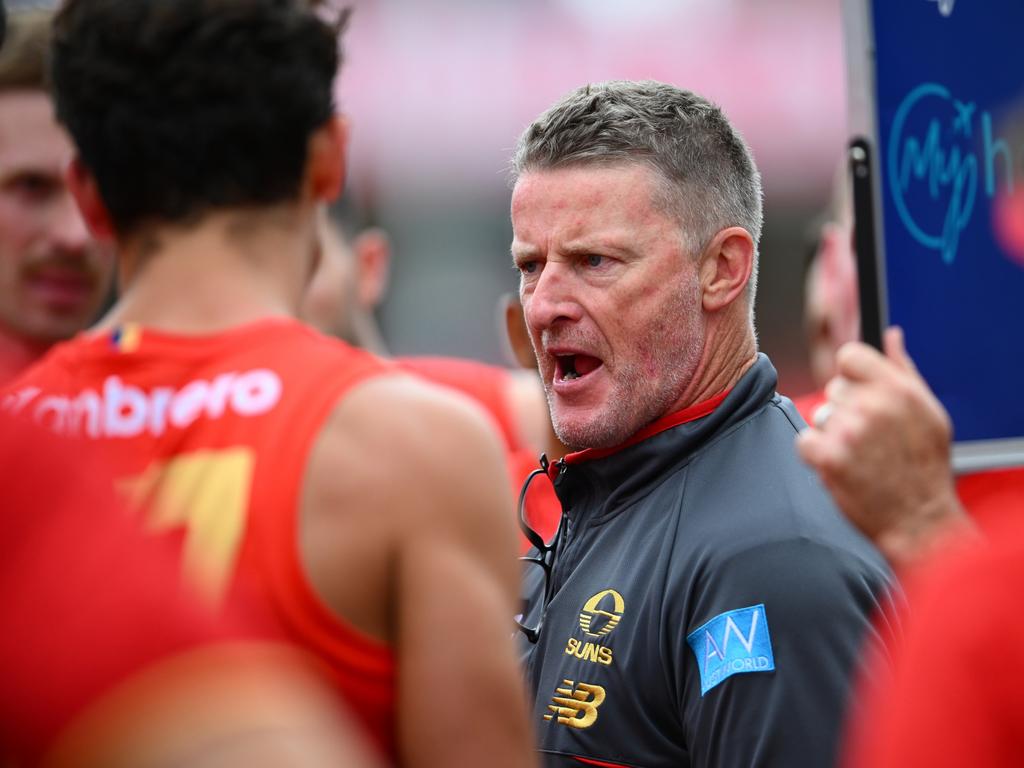 Damien Hardwick and the Suns were left to rue a missed chance to consolidate their top-four spot.