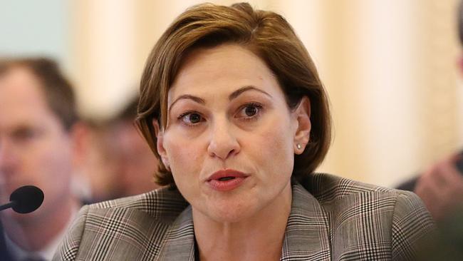 Deputy Premier Jackie Trad failed top publicly declare her investment property. Picture: AAP.