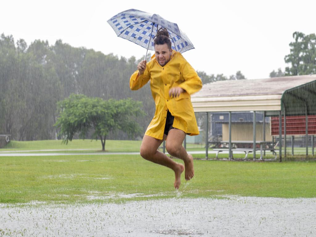 Chris Macdivitt at the Finch Hatton Showgrounds. Picture: Michaela Harlow