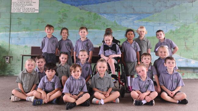Fernvale State School prep class of 2021. PHOTO: Ali Kuchel