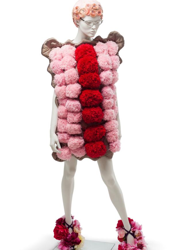 Iced VoVo outfit by Luke Sales and Anna Plunkett of Romance Was Born. Picture: Ryan Hernandez