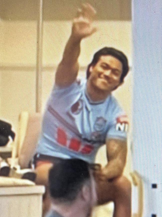 Penrith and NSW winger Brian To'o in a Blues promo shot.